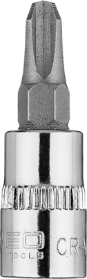 NEO TOOLS 10-318 Skrutkovací bit PH3 na hlavici 1/4", krátky, 37 mm