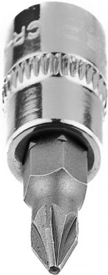 NEO TOOLS 10-319 Skrutkovací bit PZ1 na hlavici 1/4", krátky, 37 mm