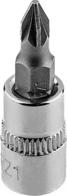 NEO TOOLS 10-319 Skrutkovací bit PZ1 na hlavici 1/4", krátky, 37 mm