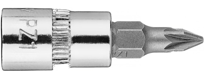 NEO TOOLS 10-319 Skrutkovací bit PZ1 na hlavici 1/4", krátky, 37 mm