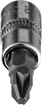 NEO TOOLS 10-320 Skrutkovací bit PZ2 na hlavici 1/4", krátky, 37 mm
