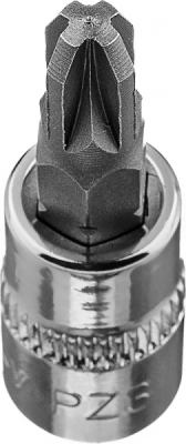 NEO TOOLS 10-321 Skrutkovací bit PZ3 na hlavici 1/4", krátky, 37 mm