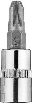 NEO TOOLS 10-321 Skrutkovací bit PZ3 na hlavici 1/4", krátky, 37 mm