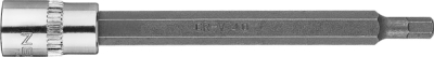 NEO TOOLS 10-329 Šesťhranný bit H4 na hlavici 1/4", dlhý, 87 mm
