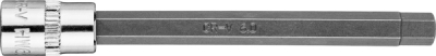 NEO TOOLS 10-331 Šesťhranný bit H6 na hlavici 1/4", dlhý, 87 mm