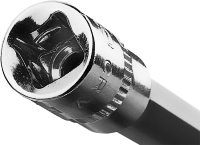 NEO TOOLS 10-332 Šesťhranný bit H7 na hlavici 1/4", dlhý, 87 mm