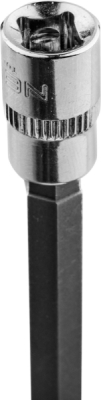 NEO TOOLS 10-332 Šesťhranný bit H7 na hlavici 1/4", dlhý, 87 mm