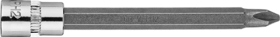 NEO TOOLS 10-335 Skrutkovací bit PH2 na hlavici 1/4", dlhý, 87 mm