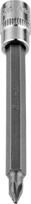 NEO TOOLS 10-337 Skrutkovací bit PZ1 na hlavici 1/4", dlhý, 87 mm