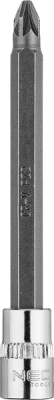 NEO TOOLS 10-338 Skrutkovací bit PZ2 na hlavici 1/4", dlhý, 87 mm