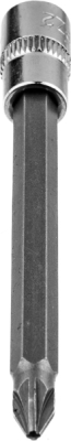 NEO TOOLS 10-338 Skrutkovací bit PZ2 na hlavici 1/4", dlhý, 87 mm