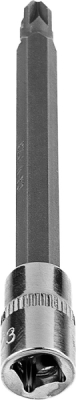 NEO TOOLS 10-339 Skrutkovací bit PZ3 na hlavici 1/4", dlhý, 87 mm