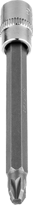 NEO TOOLS 10-339 Skrutkovací bit PZ3 na hlavici 1/4", dlhý, 87 mm
