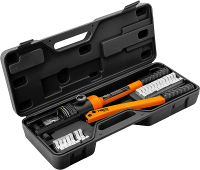NEO TOOLS 01-543 Ručný hydraulický lis na káblové koncovky 16–300 mm²