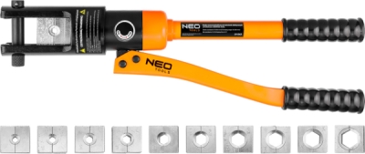 NEO TOOLS 01-543 Ručný hydraulický lis na káblové koncovky 16–300 mm²