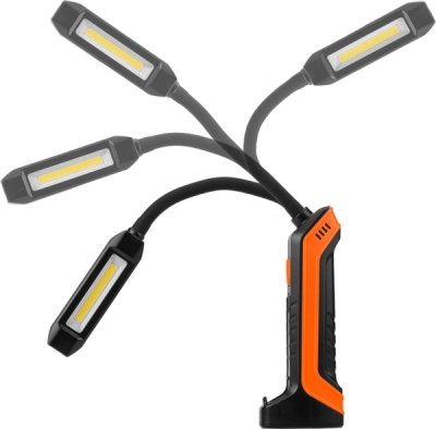 NEO TOOLS 99-102 Akumulátorové dielenské svietidlo COB 400 lm s čelným svetlom