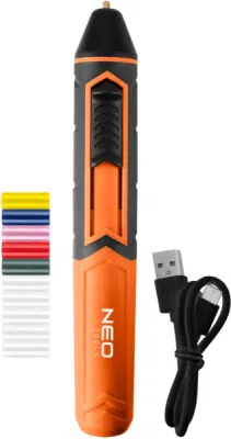 NEO TOOLS 17-085 Akumulátorové tavné lepiace pero USB, 7 mm