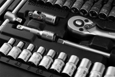NEO TOOLS 10-232 Súprava nástrčných kľúčov 1/4", 38 ks, saténové vyhotovenie