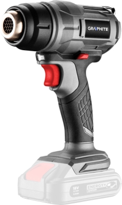 GRAPHITE 58G082 Aku teplovzdušná pištoľ Energy+ 18 V, max. 550 °C, bez akumulátora