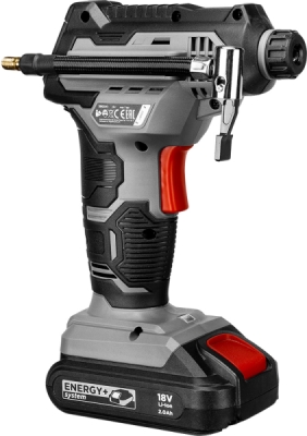 GRAPHITE 58G041 Aku kompresor Energy+ 18 V, 7 bar, LCD, bez akumulátora