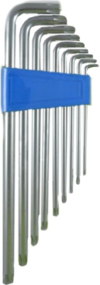 GARAGE MEISTER GM52074 Súprava Torx kľúčov T10–T50, 9 ks