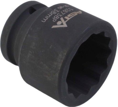 ASTA 526738P – Rázová hlavica 3/4″, 38 mm, 12-hranná
