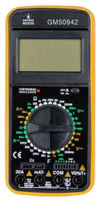 GARAGE MEISTER GM50942 Digitálny multimeter s teplotnou sondou