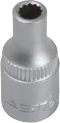 ASTA 522255 – Krátka nástrčná hlavica 1/4″, 5,5 mm, 12-hranná, 25 mm