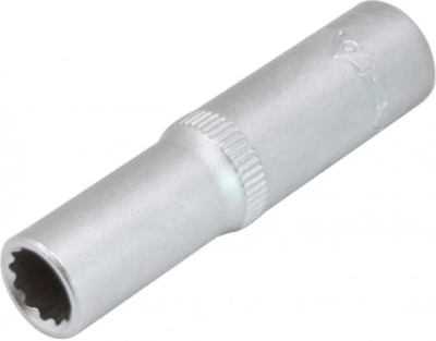 ASTA 542204 – Dlhá nástrčná hlavica 1/4″, 4 mm, 12-hranná, 50 mm