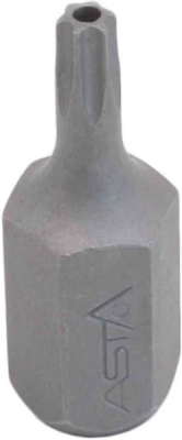 ASTA 8920620 – Bit TORX T20, driek 10 mm, dĺžka 30 mm, s otvorom