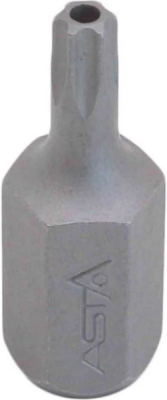 ASTA 8920625 – Bit TORX T25, driek 10 mm, dĺžka 30 mm, s otvorom