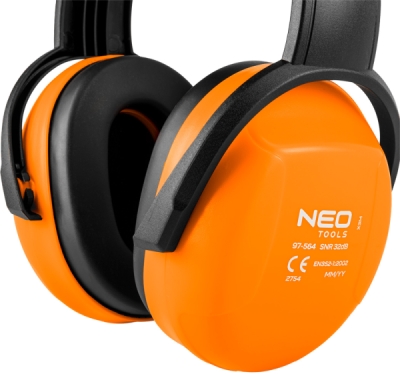 NEO TOOLS 97-564 Mušľové chrániče sluchu, SNR 32 dB