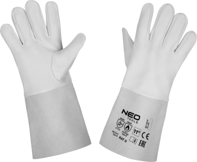 NEO TOOLS 97-653 Zváračské rukavice z kozej kože, veľ. 11