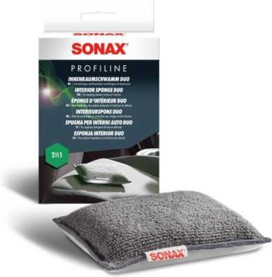 SONAX Duo špongia na čistenie interiéru