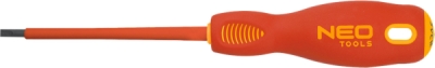 NEO TOOLS 04-053 Plochý skrutkovač 1000 V, 4.0 x 100 mm, S2