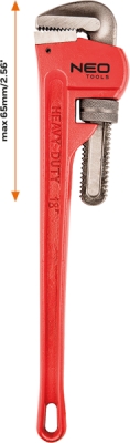 NEO TOOLS 02-418 Rúrkový kľúč Stillson 450 mm, 18"