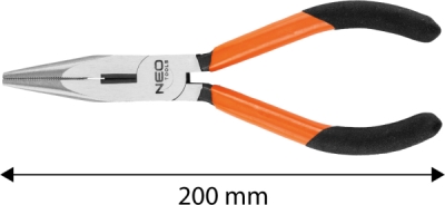 NEO TOOLS 01-274 Predĺžené priame kliešte 200 mm