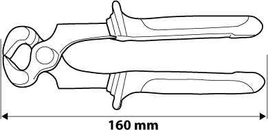NEO TOOLS 01-021 Čelné štípacie kliešte 160 mm