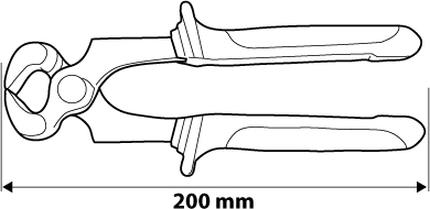 NEO TOOLS 01-150 Vyťahovacie kliešte na klince 200 mm