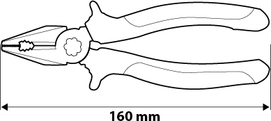 NEO TOOLS 01-010 Kombinované kliešte 160 mm