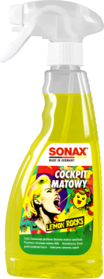 SONAX Lemon Rocks čistič kokpitu s matným efektom, 500 ml