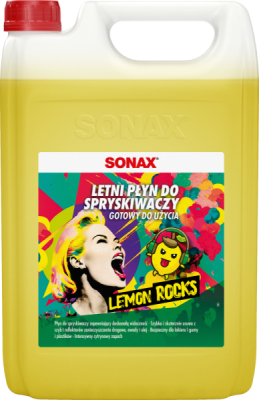 SONAX Lemon Rocks letná zmes do ostrekovačov, 4 l
