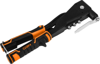 NEO TOOLS 18-103-1 Nitovacie kliešte na oceľové a hliníkové nity 2.4/3.2/4.0/4.8 mm