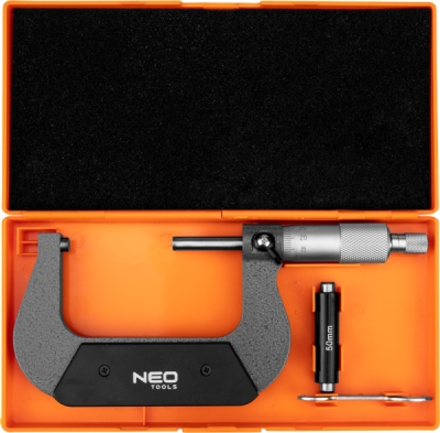 NEO TOOLS 75-022 Nóniový mikrometer 50-75 mm