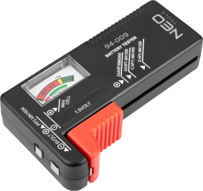 NEO TOOLS 94-009 Tester batérií a akumulátorov