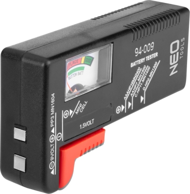 NEO TOOLS 94-009 Tester batérií a akumulátorov