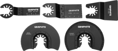 GRAPHITE 59G025 Multifunkčné náradie 500 W, počet kmitov 8000-16000 min⁻¹, kufor