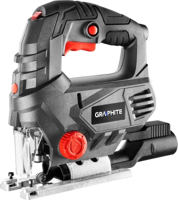 GRAPHITE 58G067 Priamočiara píla 650 W, počet zdvihov 0-3100 min⁻¹, kufor