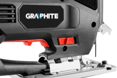 GRAPHITE 58G078 Priamočiara píla 600 W, počet zdvihov 800-3000 min⁻¹, s valcovou rukoväťou