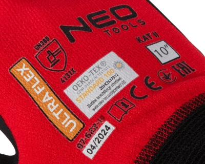NEO TOOLS 97-622-10 Pracovné rukavice ULTRAFLEX 4131X, veľ. 10
